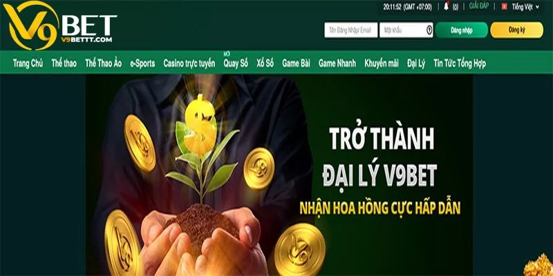 Trở thành đại lý V9BET, anh em tham gia vào chương trình đào tạo