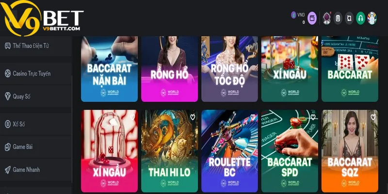 Nhiều thắc mắc liên quan đến sảnh Casino tại V9BET đều được giải đáp cụ thể