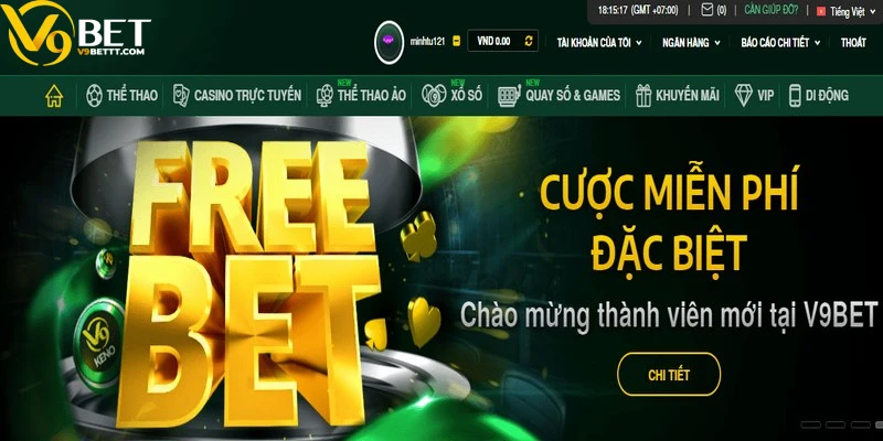 Nhận ngay vô vàn ưu đãi độc quyền sau đăng ký V9bet thành công