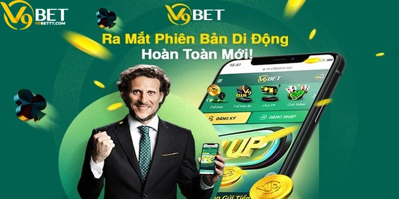 Tải app V9BET về trên thiết bị để dễ dàng tham gia mọi lúc mọi nơi