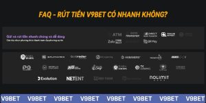 FAQs - Rút tiền V9bet có nhanh không